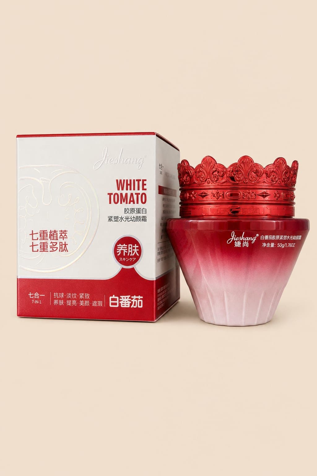 Jieshang White Tomato 7 w 1 — krem kolagenowy