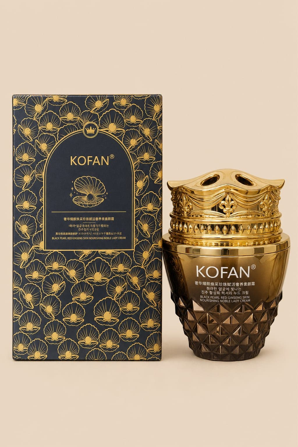 KOFAN Black Pearl — krem pielęgnacyjny