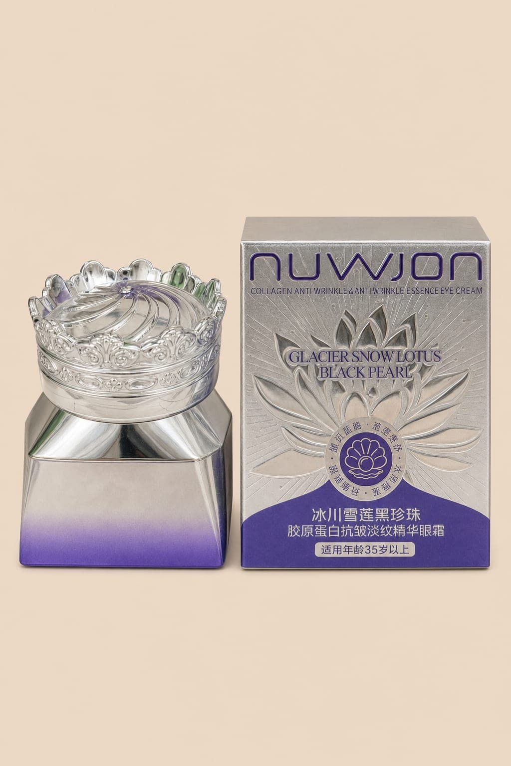 NUWJON Glacier Snow Lotus — krem pod oczy