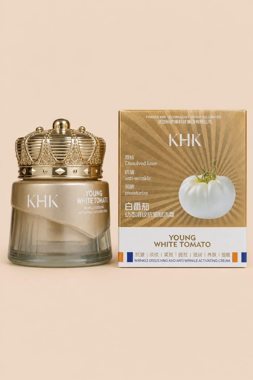 KHK Young White Tomato — krem przeciwzmarszczkowy