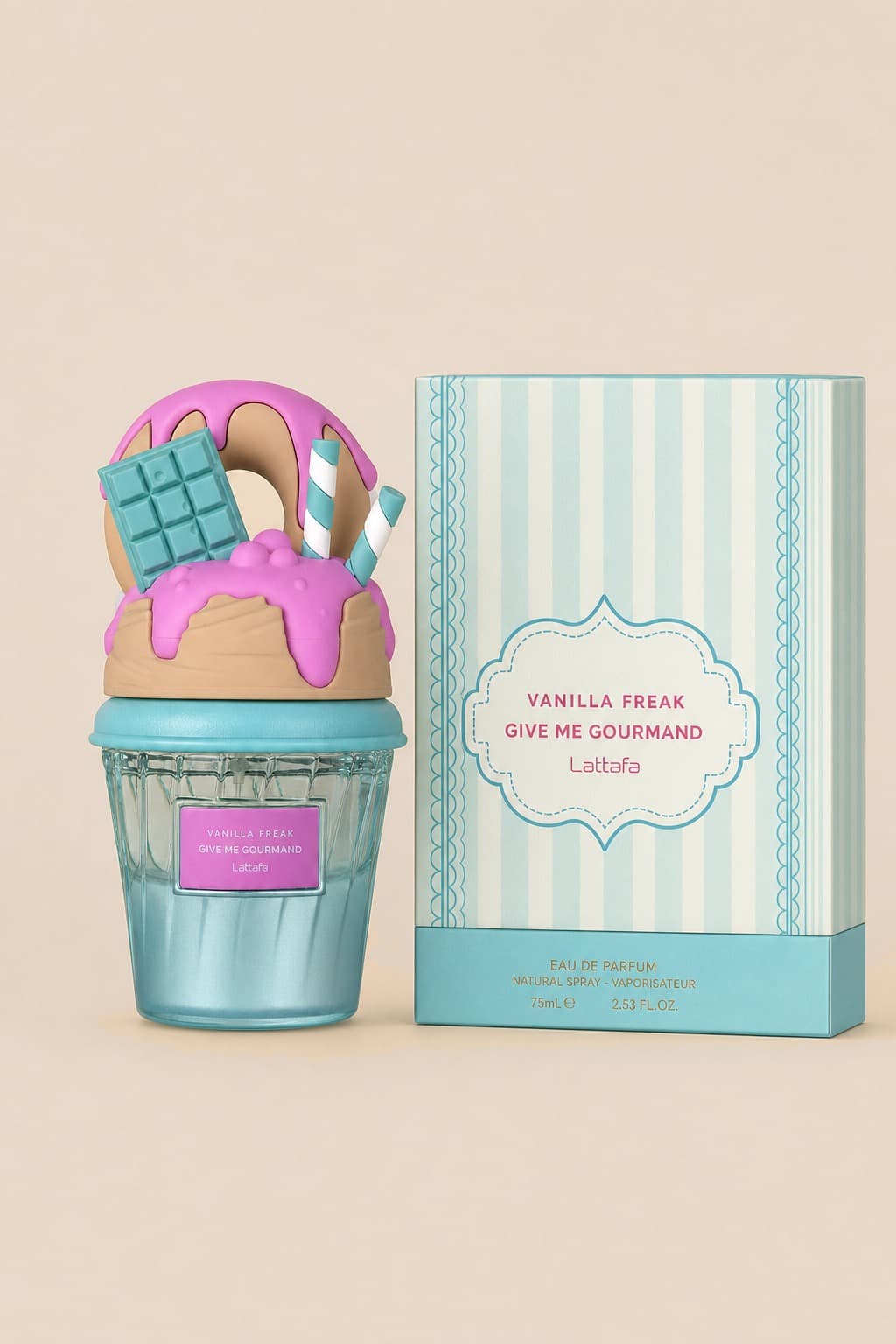 Lattafa Give Me Gourmand Vanilla Freak — woda perfumowana 75 ml